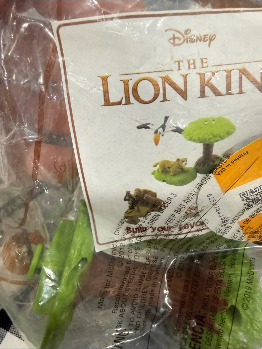 Disney The Lion King Happy Meal Toys